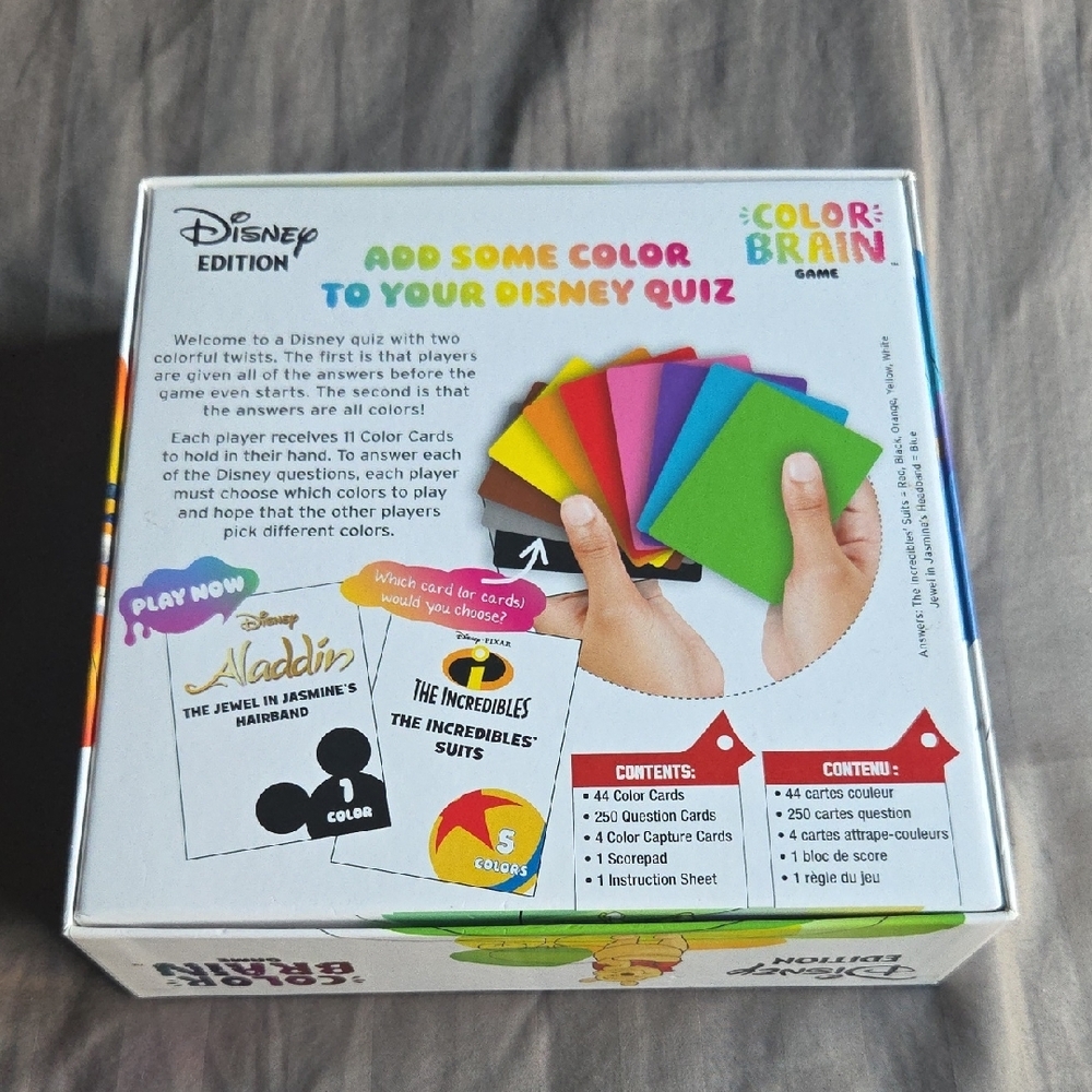 Disney Edition Color Brain Game - Multicolor Fun - Picture 2 of 3
